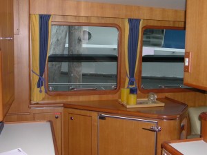 50 Nordhavn SB veiw from galley           